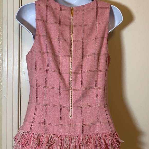 Julie Brown NYC Fringed Pink Vest/Top, 4 - Picture 4 of 9